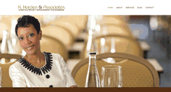Desktop Screenshot of khardenandassociates.com